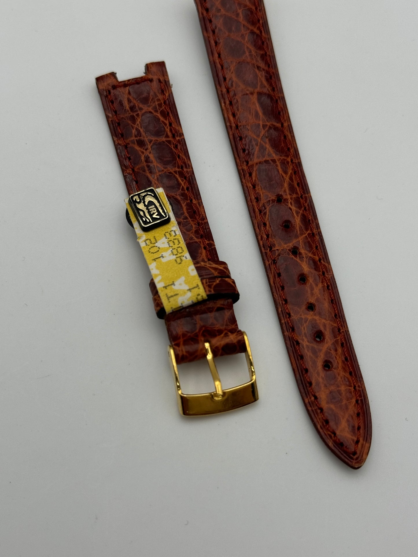 Veglia cinturino vero cuoio leather strap 17mm
