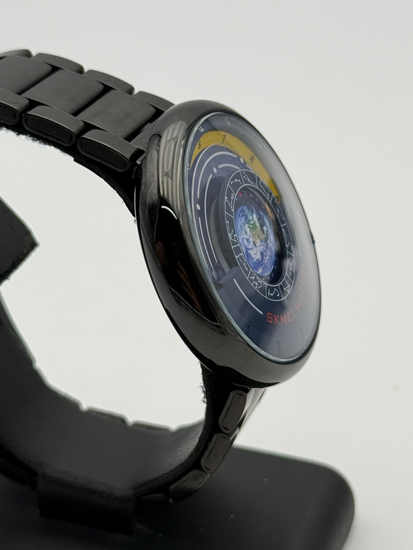 skmei earth timing constellation watch 43mm rare