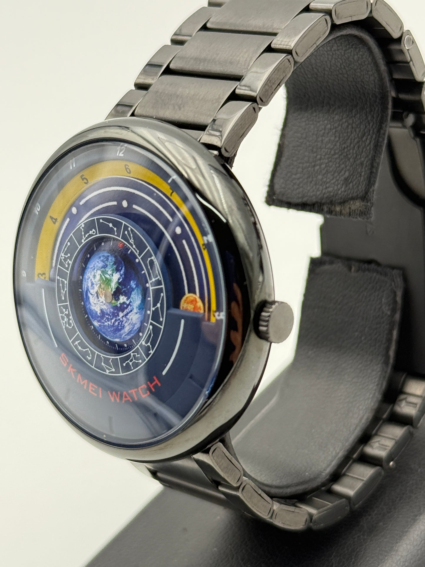 skmei earth timing constellation watch 43mm rare