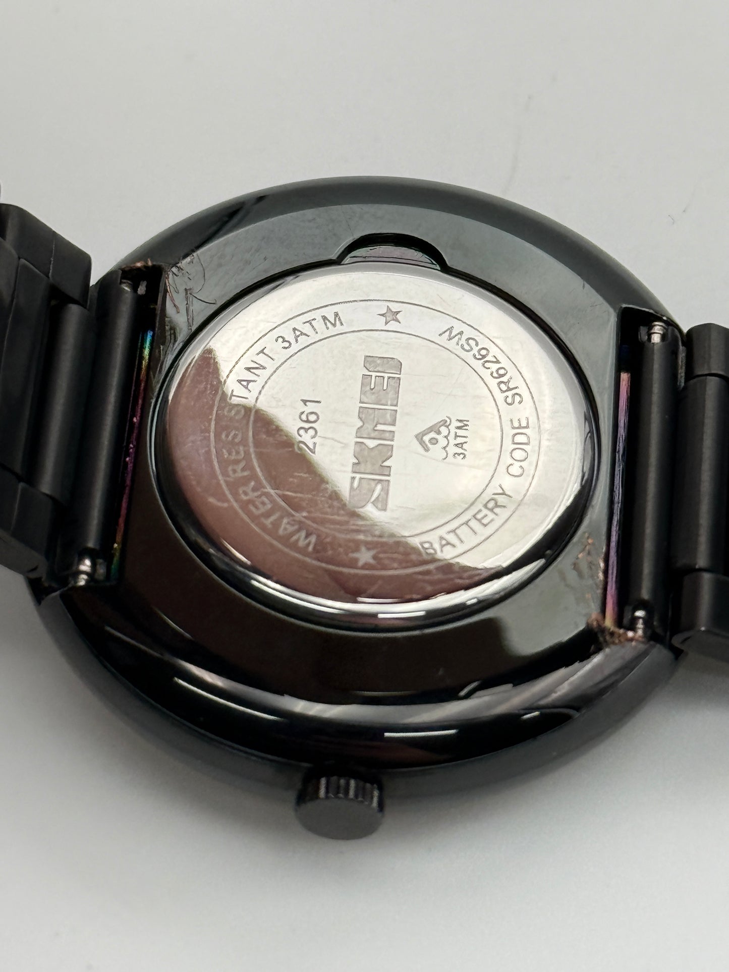 skmei earth timing constellation watch 43mm rare