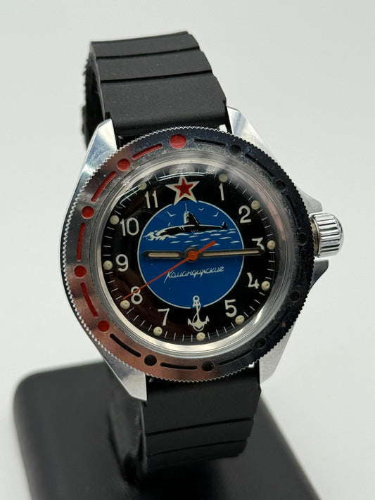 Vostok komandriskie cccp nos watch diver vintage 39mm