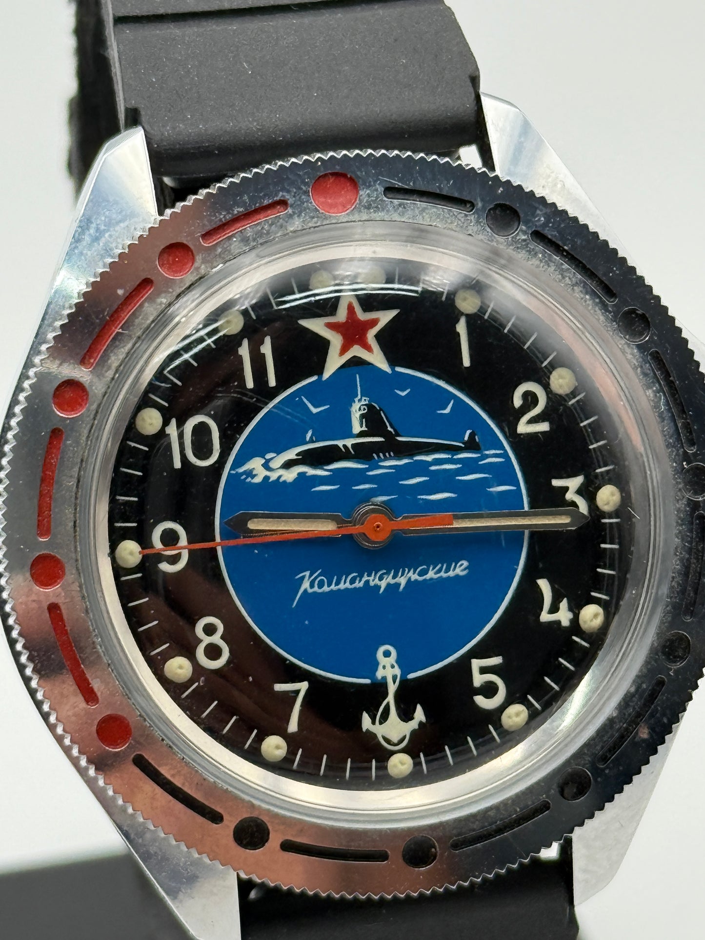 Vostok komandriskie cccp nos watch diver vintage 39mm