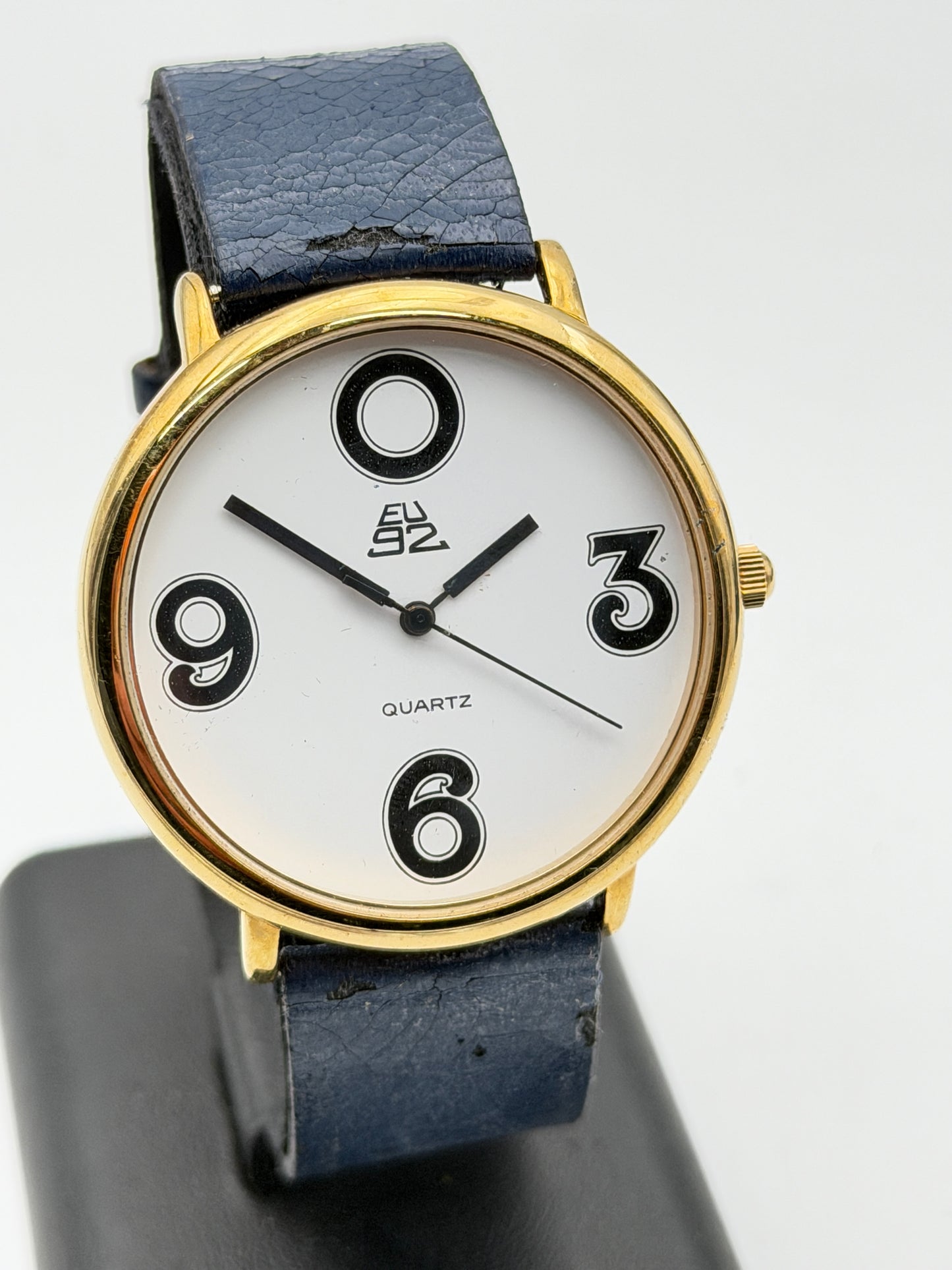 eu92 quartz watch new nos 41mm