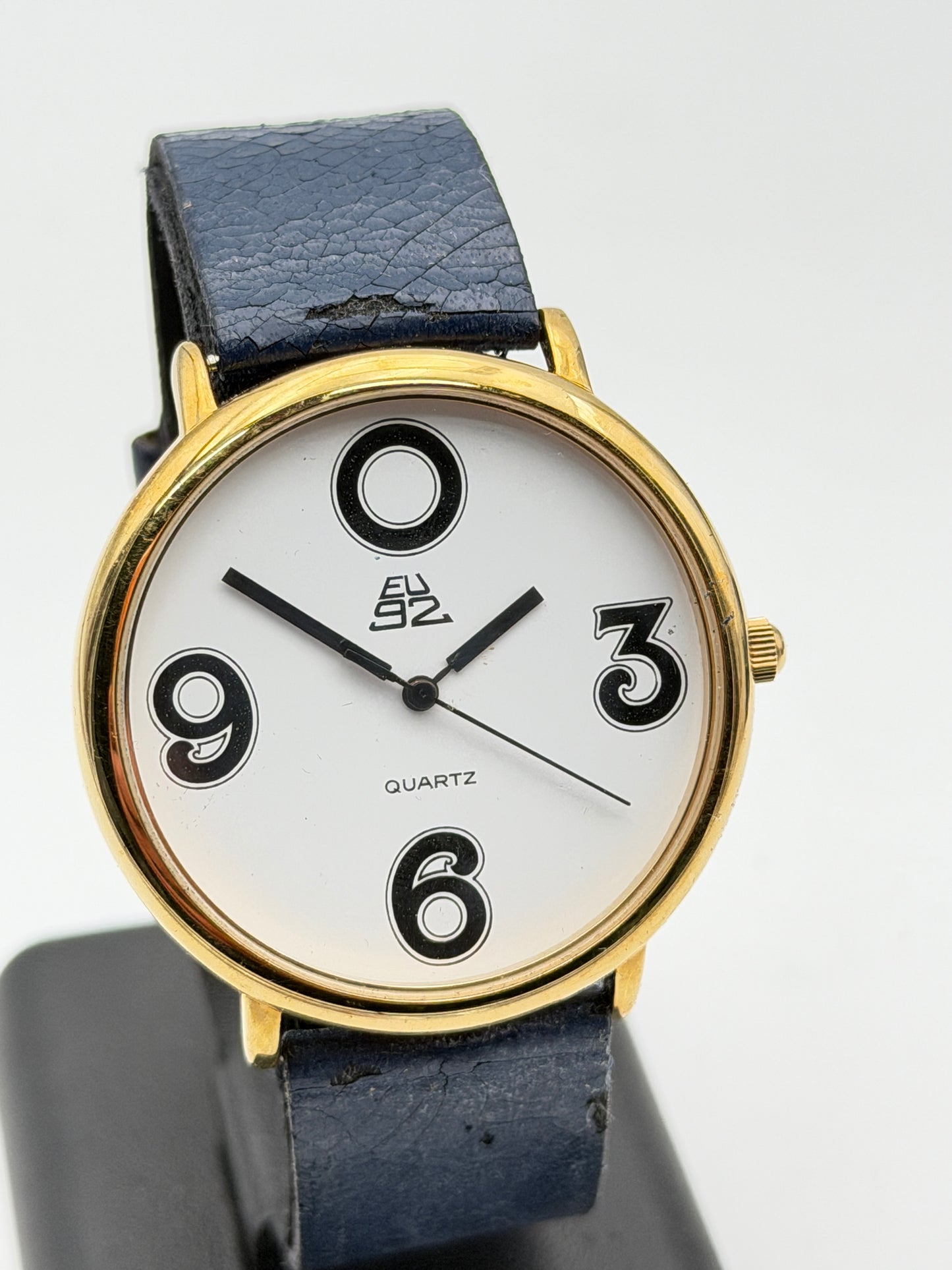 eu92 quartz watch new nos 41mm