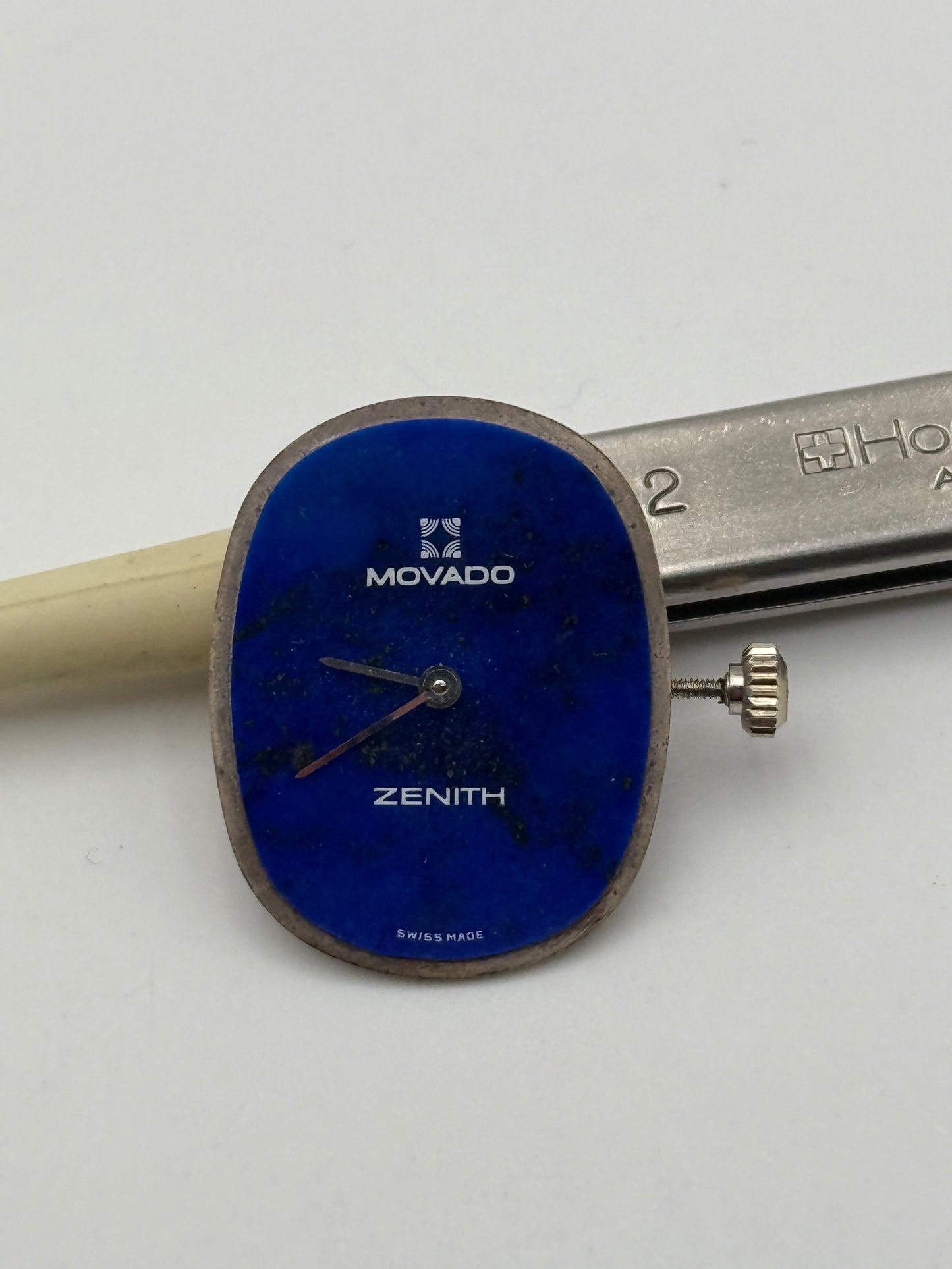 Movado zenith lapis blue movement movimento 1740