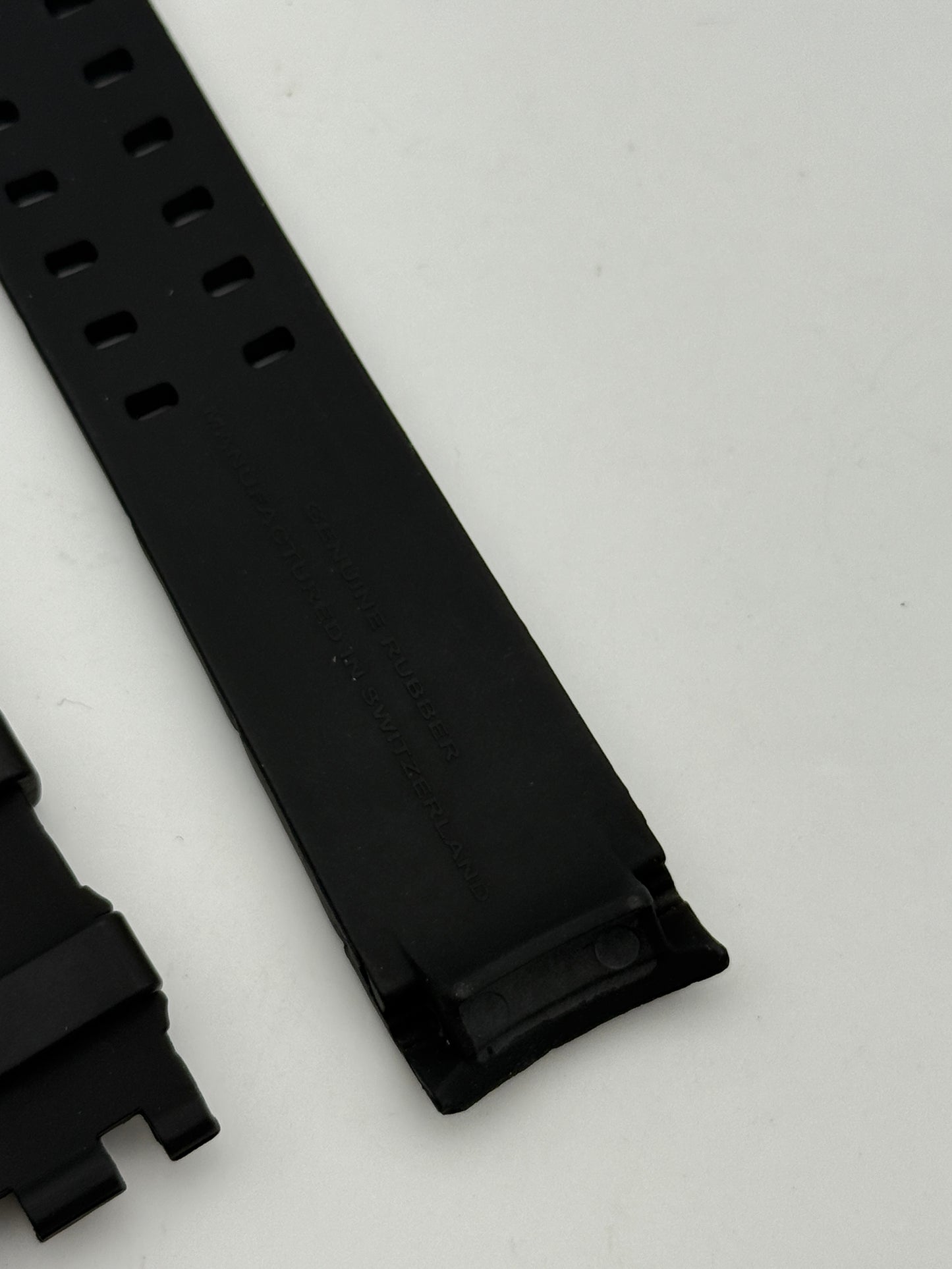 hamilton 22mm h691706103 dessus 700 caucciù cinturino strap gomma