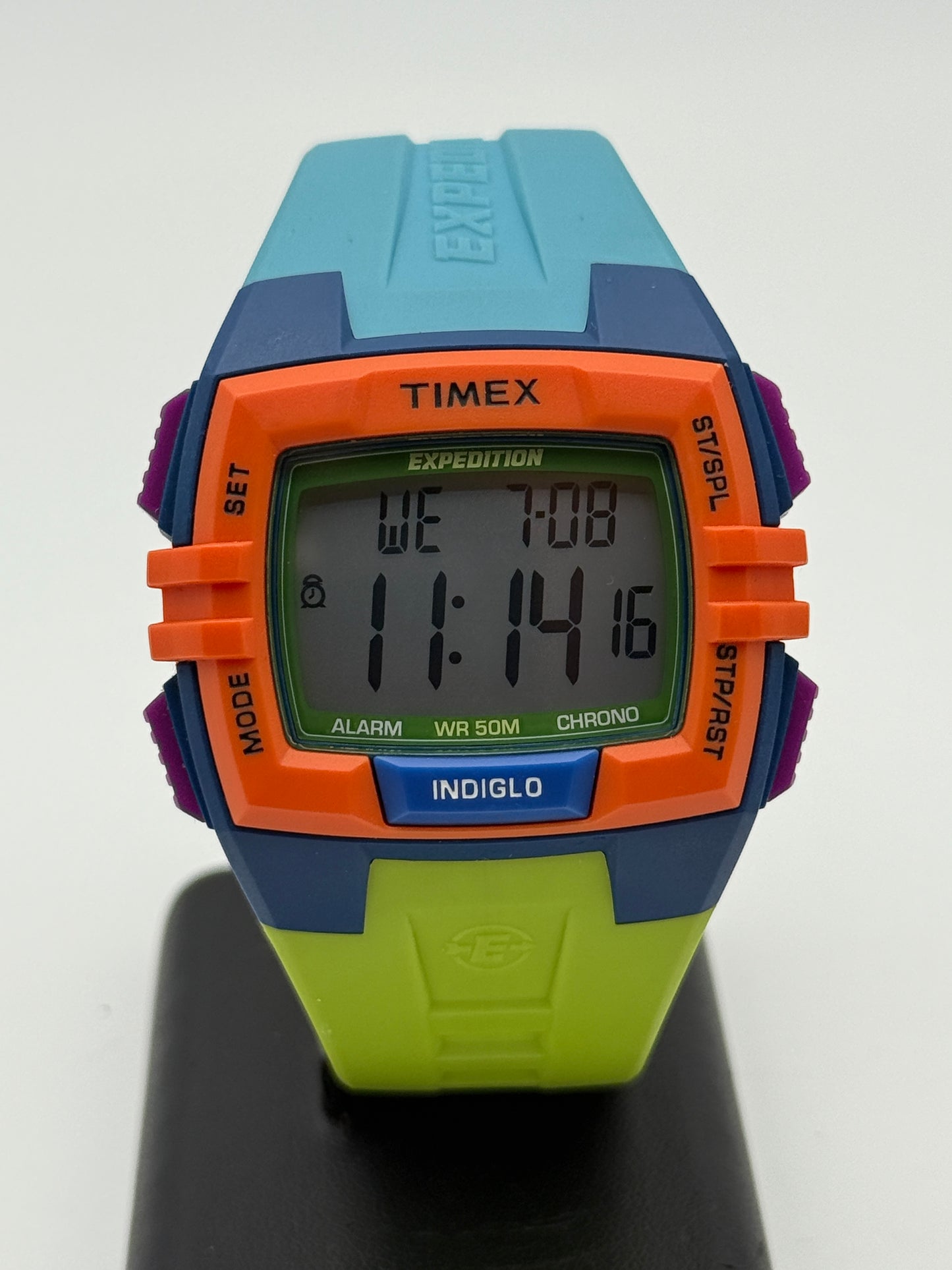 timex expedition indiglio m262 wr50m 45mm digital