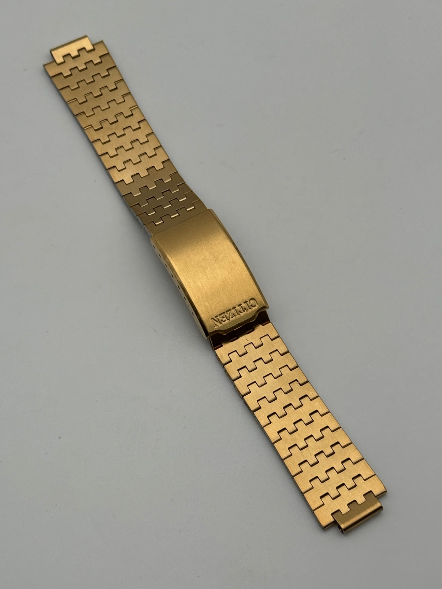 Citizen  59-70435 bracelet bracciale acciaio steel dorato golden 18-11mm