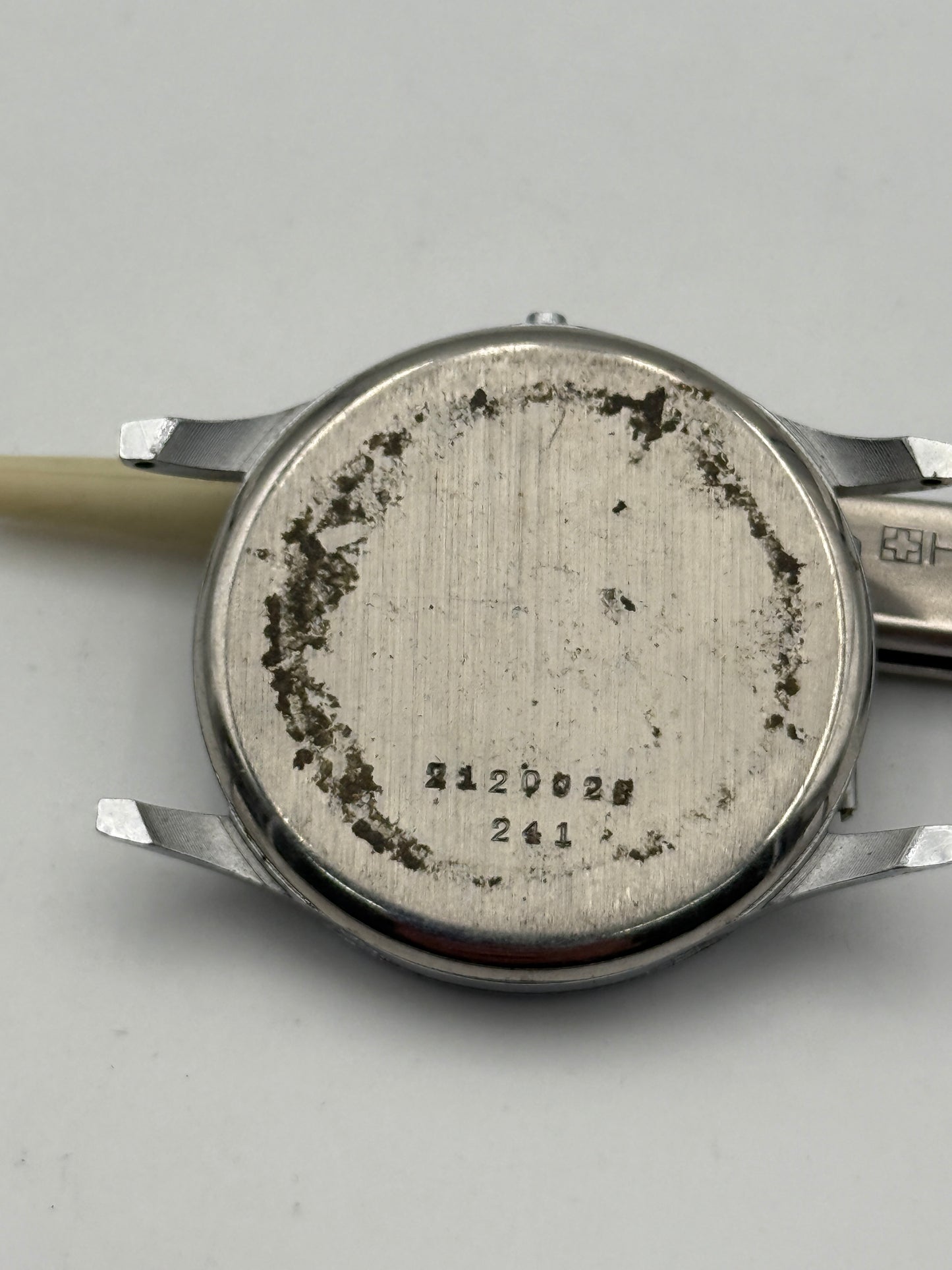 Anonimo cassa case chrono monopusher at 6 o'clock 34mm-25,5mm