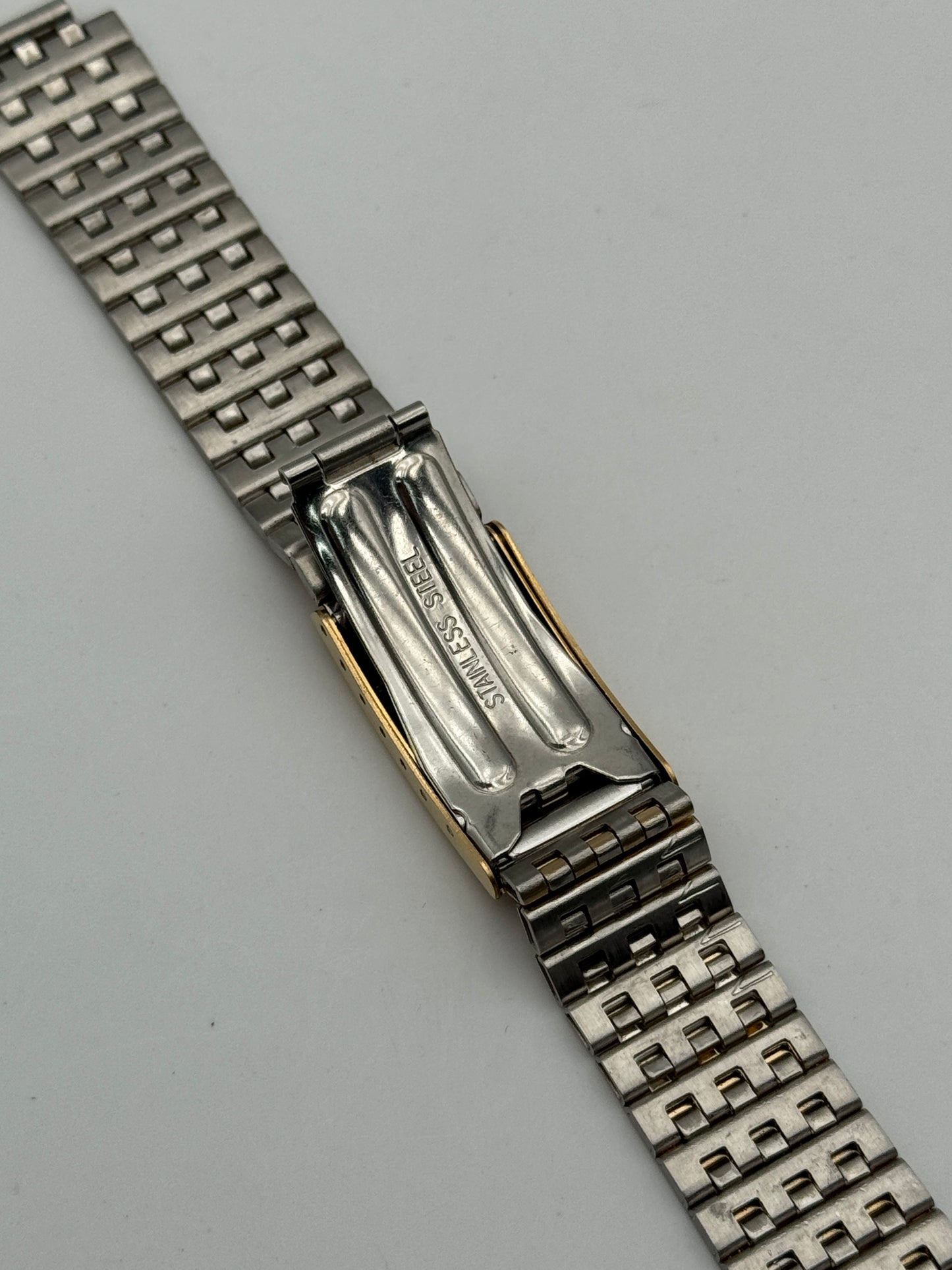 Citizen  59-70435 bracelet bracciale acciaio steel dorato golden 18-11mm