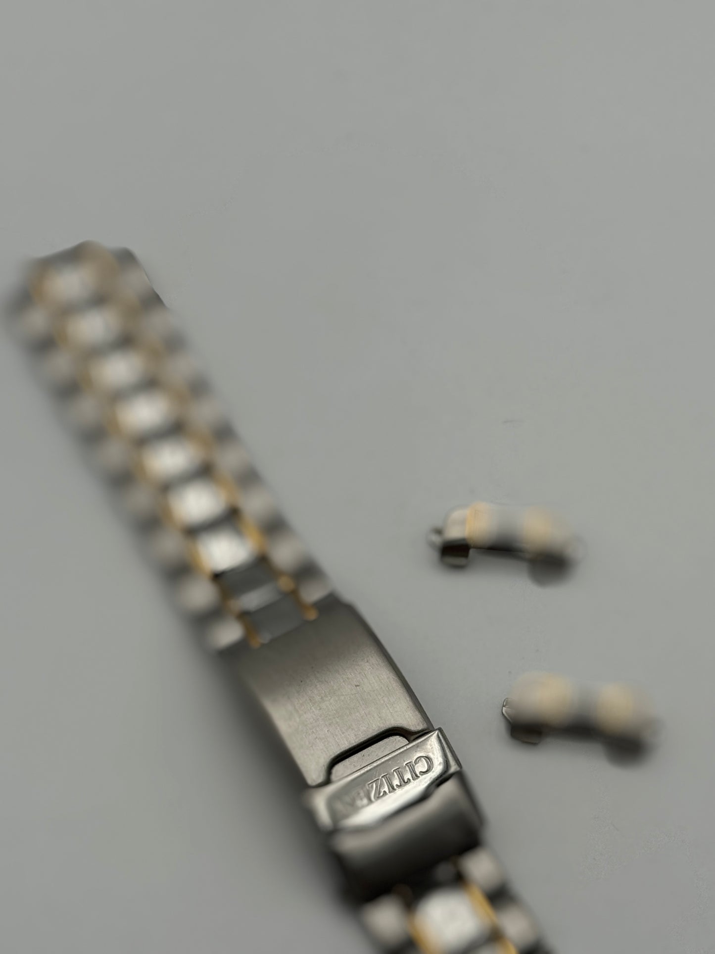 Citizen bracelet bracciale acciaio steel e oro gold 18mm