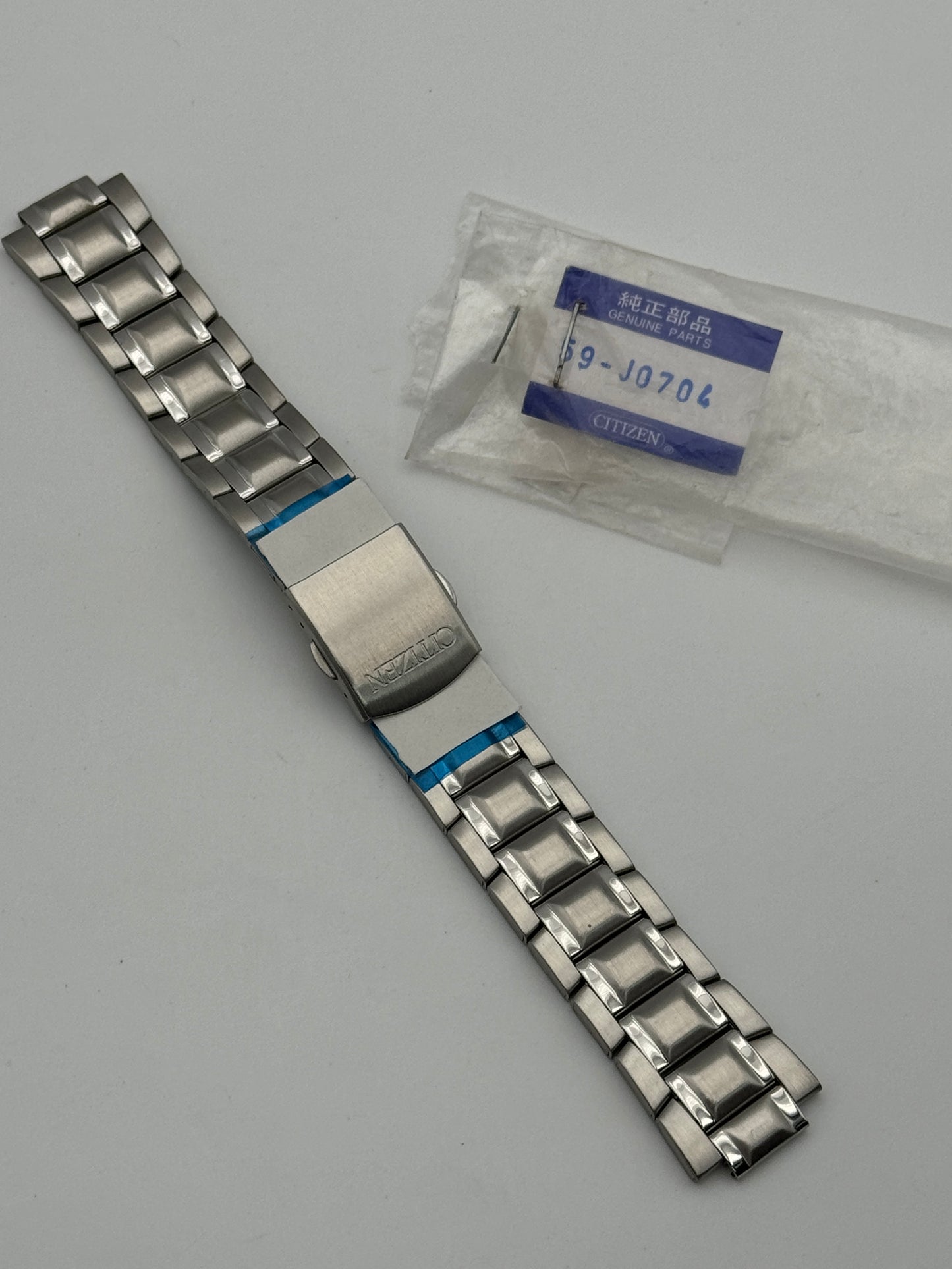 Citizen 59-j0704 bracelet bracciale acciaio steel 20-12mm