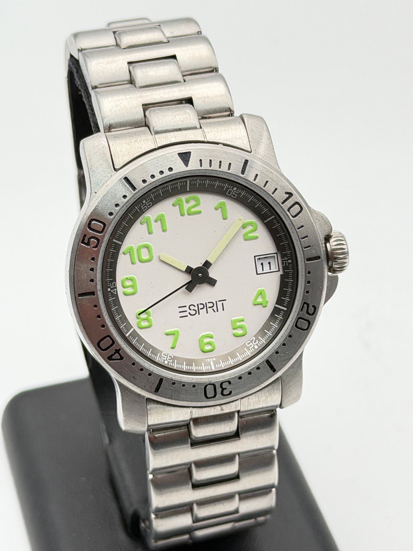 esprit quartz watch new nos 39mm
