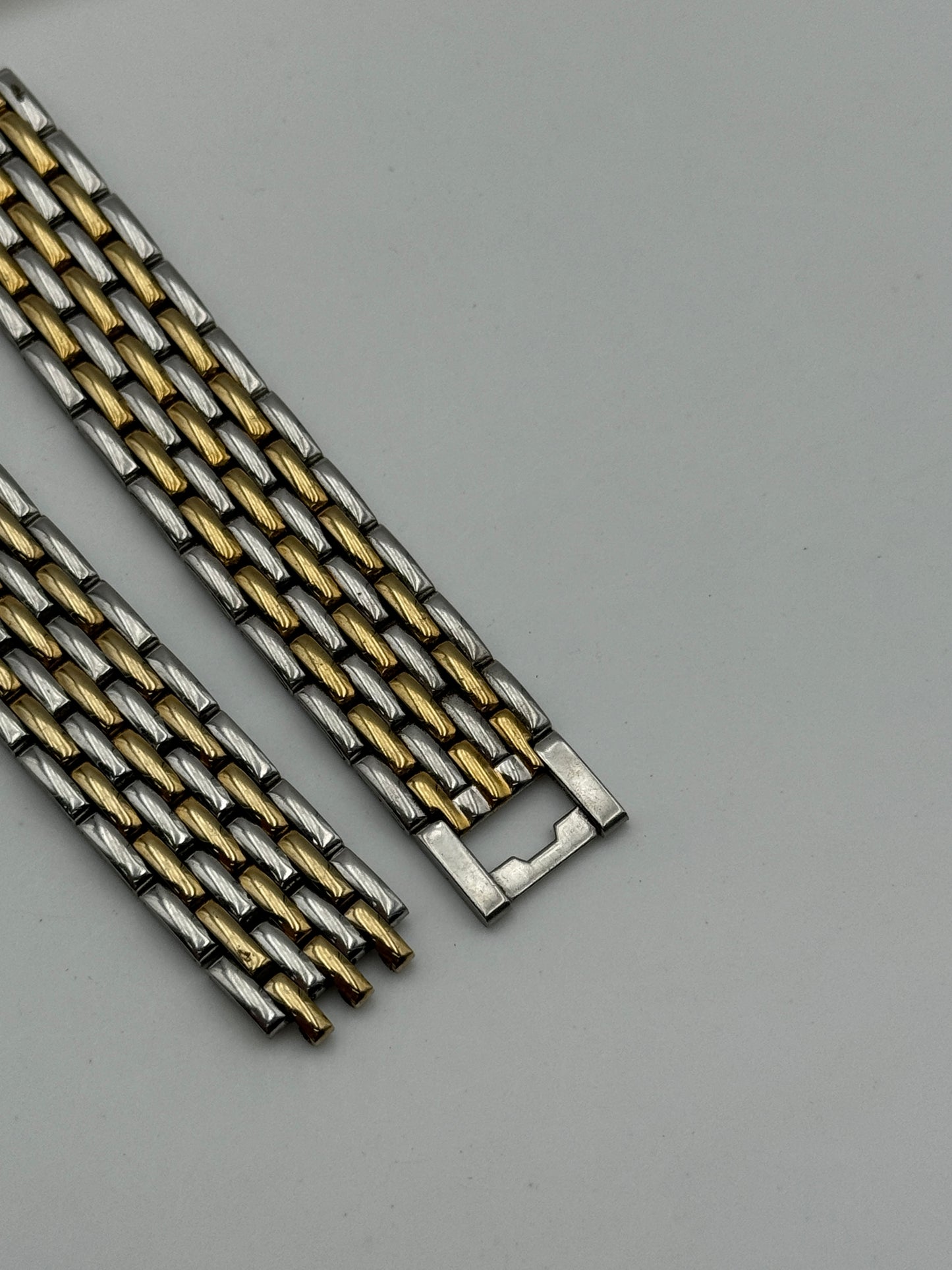 Citizen 59-75060 bracelet bracciale acciaio steel e oro gold 14mm
