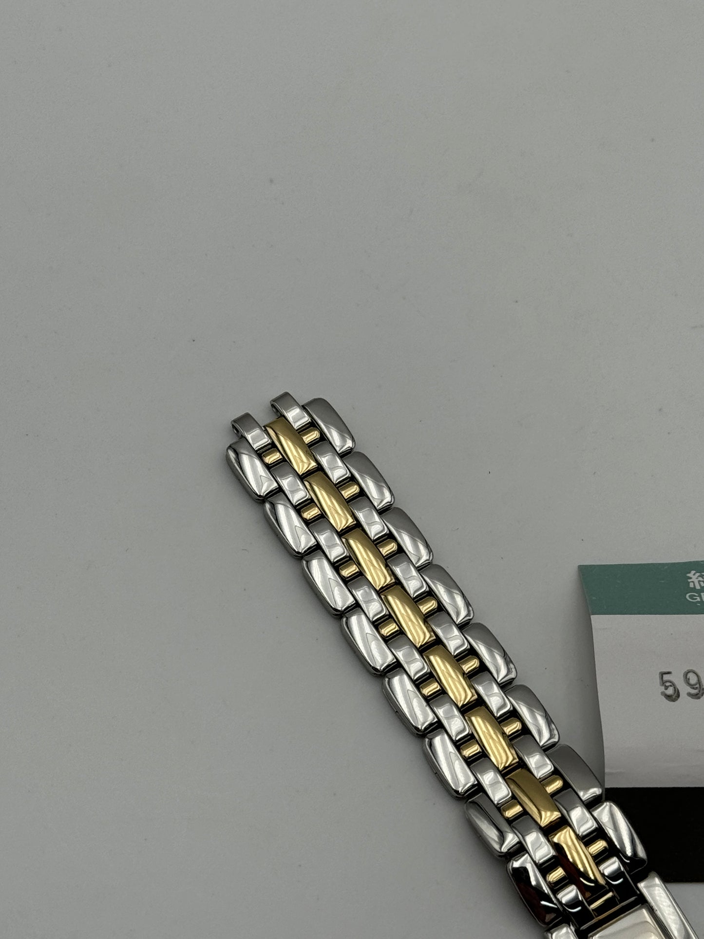 Citizen 59-K0700 bracelet bracciale acciaio steel e oro gold 14mm
