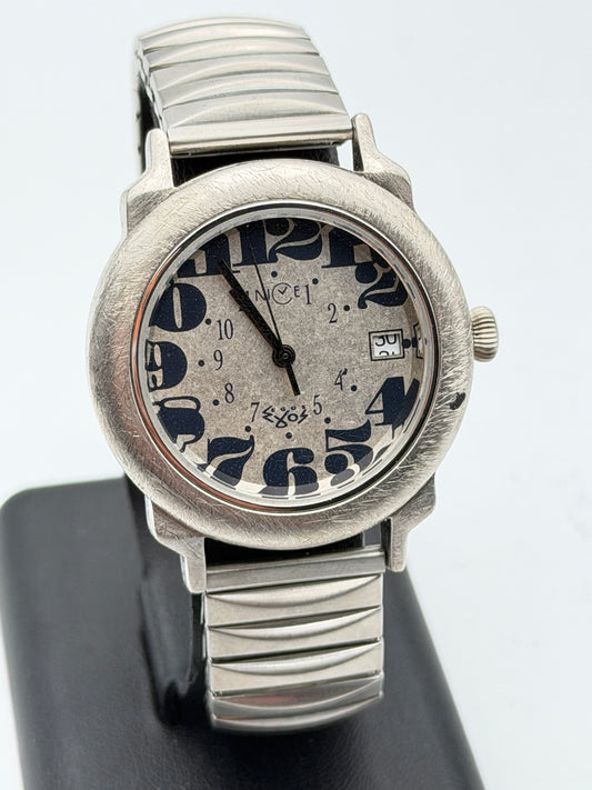 nice quartz watch new nos 37mm