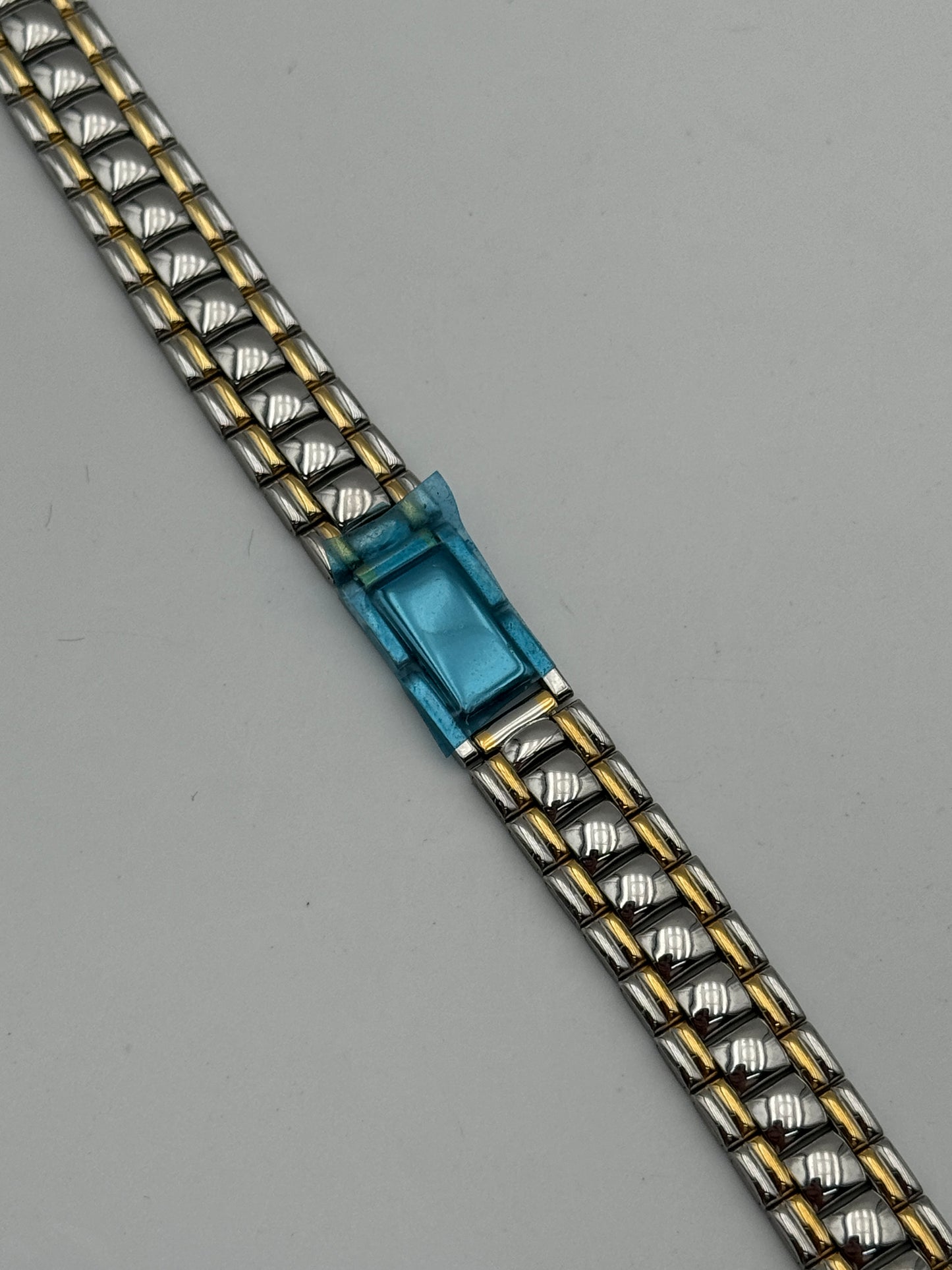 Citizen 59-75203 bracelet bracciale acciaio steel e oro gold 12mm