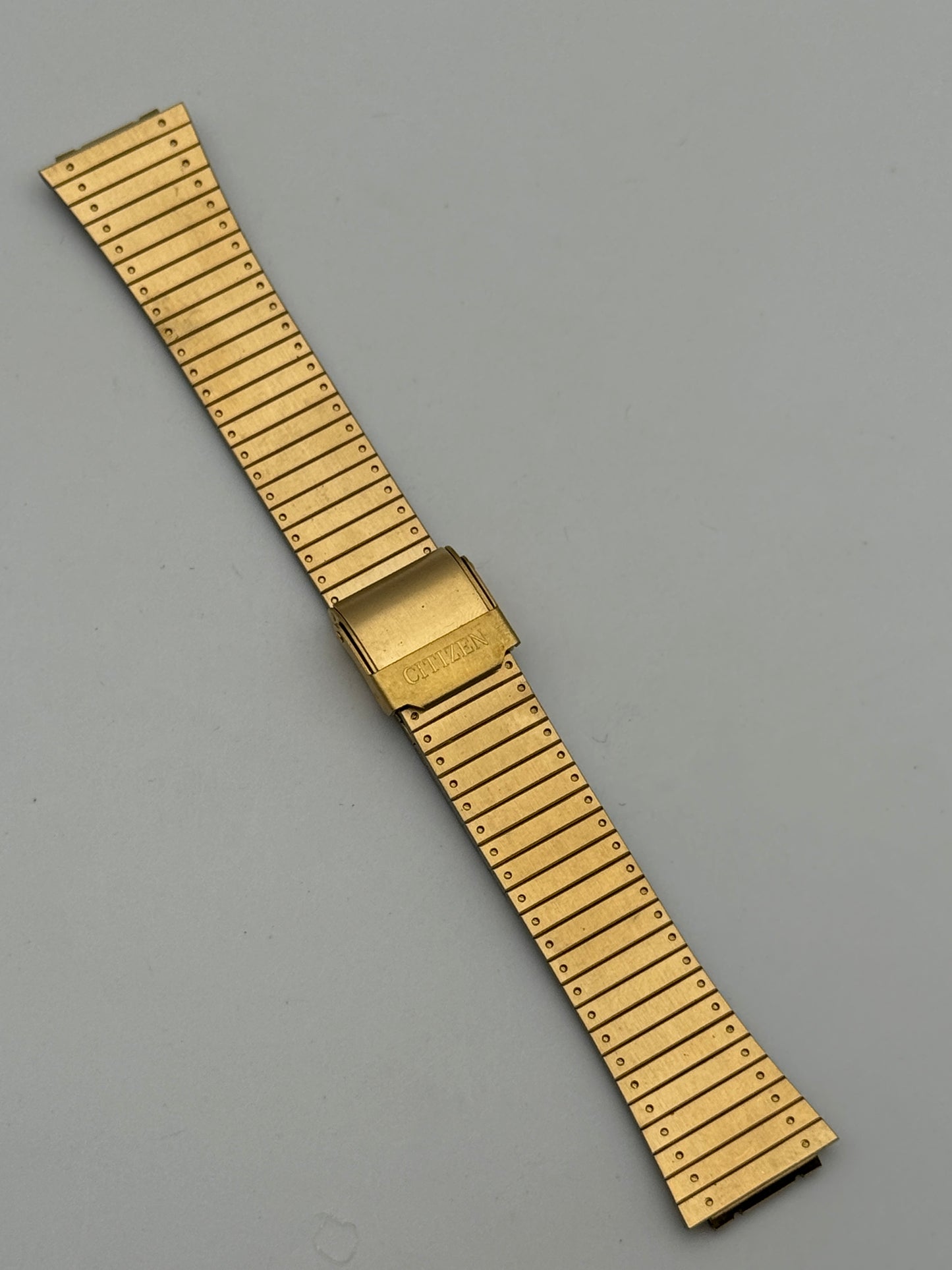 Citizen bracelet bracciale acciaio dorato golden steel 20-14mm