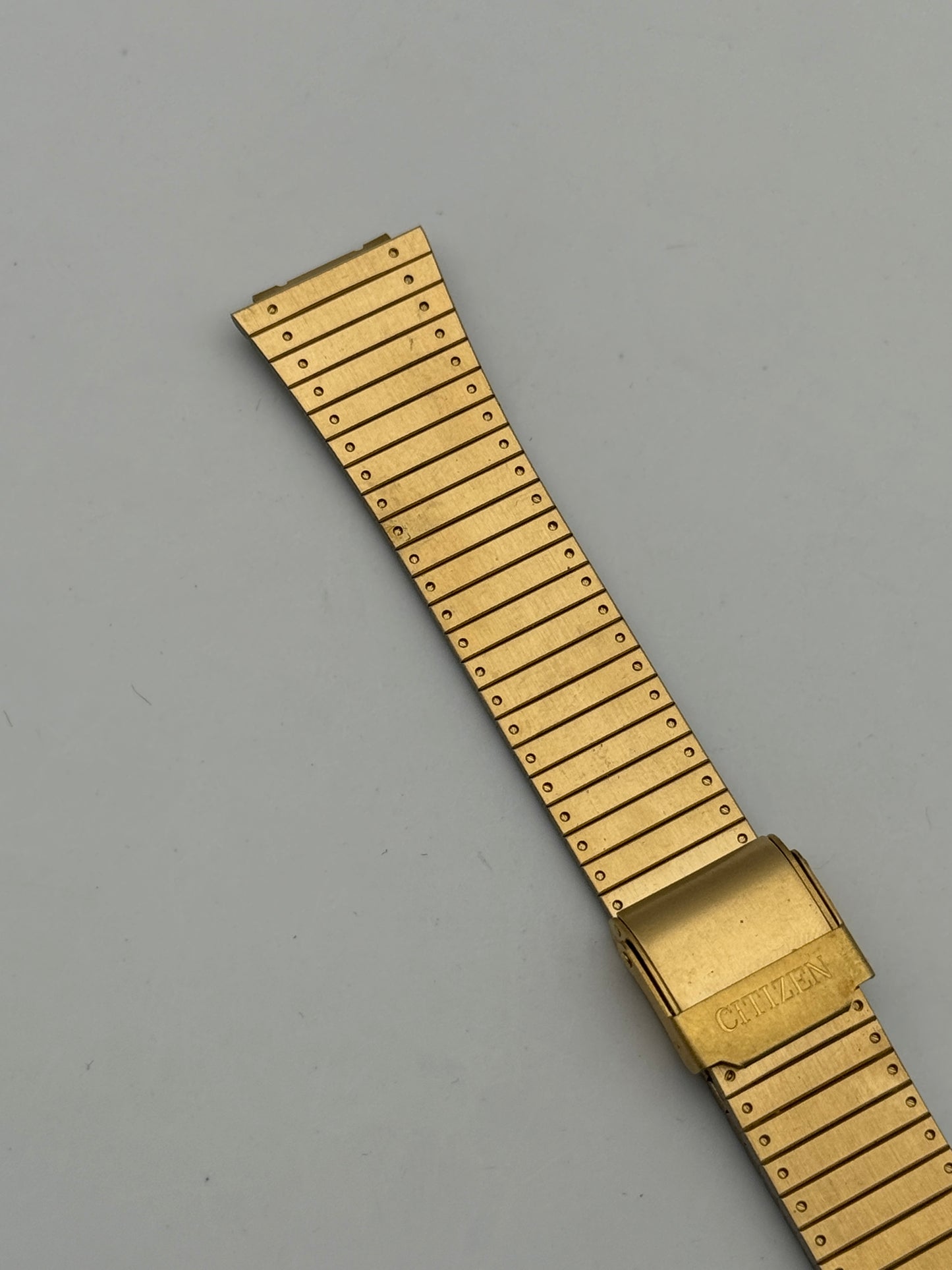 Citizen bracelet bracciale acciaio dorato golden steel 20-14mm