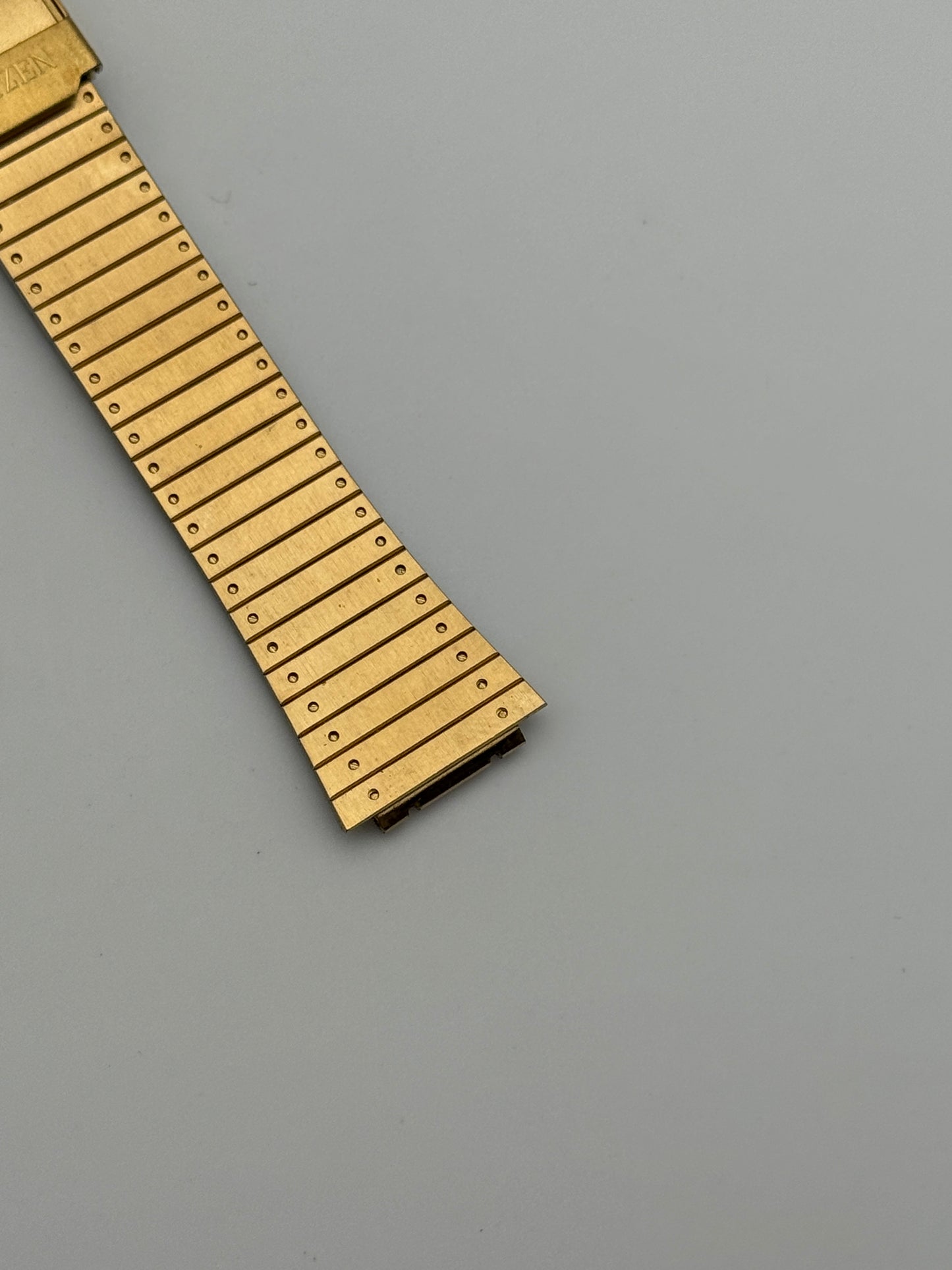 Citizen bracelet bracciale acciaio dorato golden steel 20-14mm