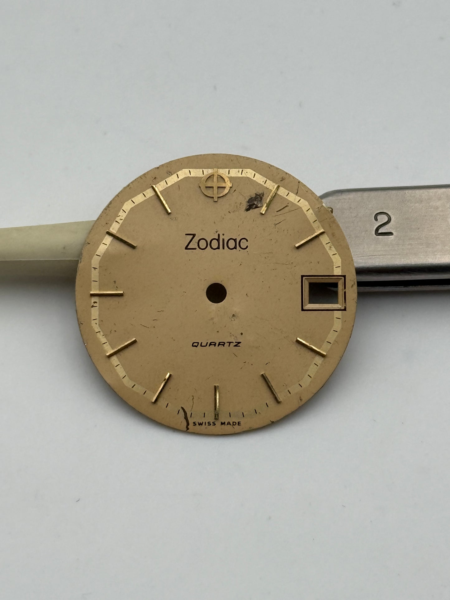 zodiac quartz 24mm dial quadrante