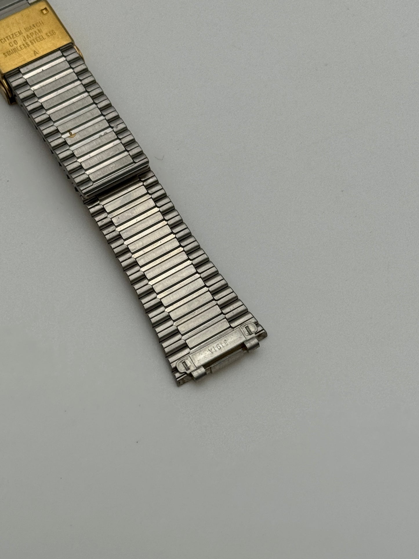 Citizen bracelet bracciale acciaio dorato golden steel 20-14mm
