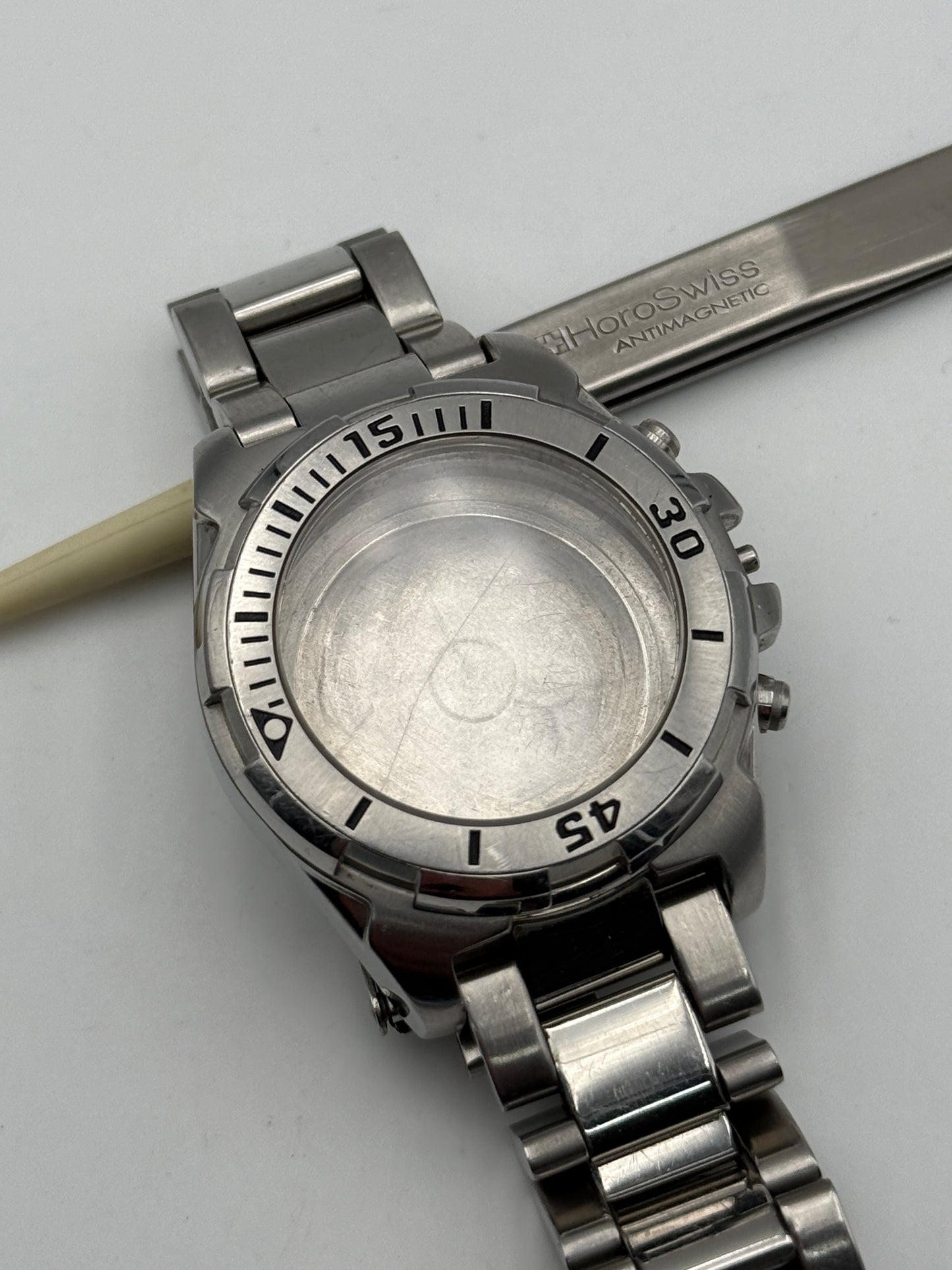 Sector crono cassa case 39mm