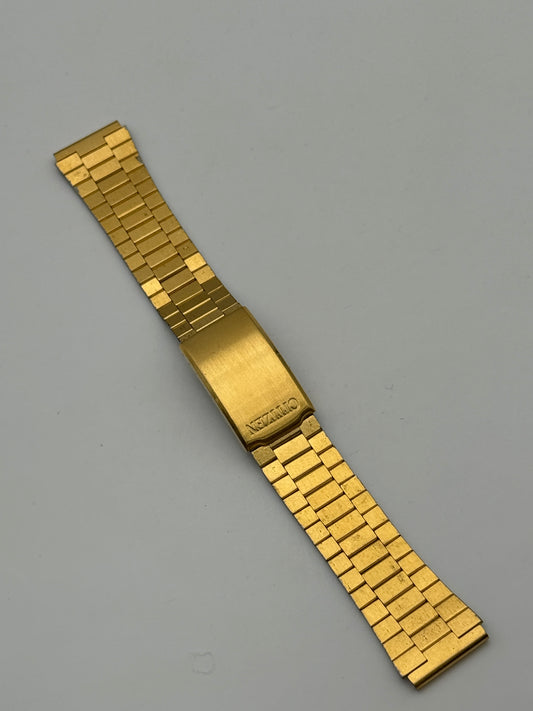 Citizen 59-07449 bracelet bracciale acciaio dorato golden steel 18mm