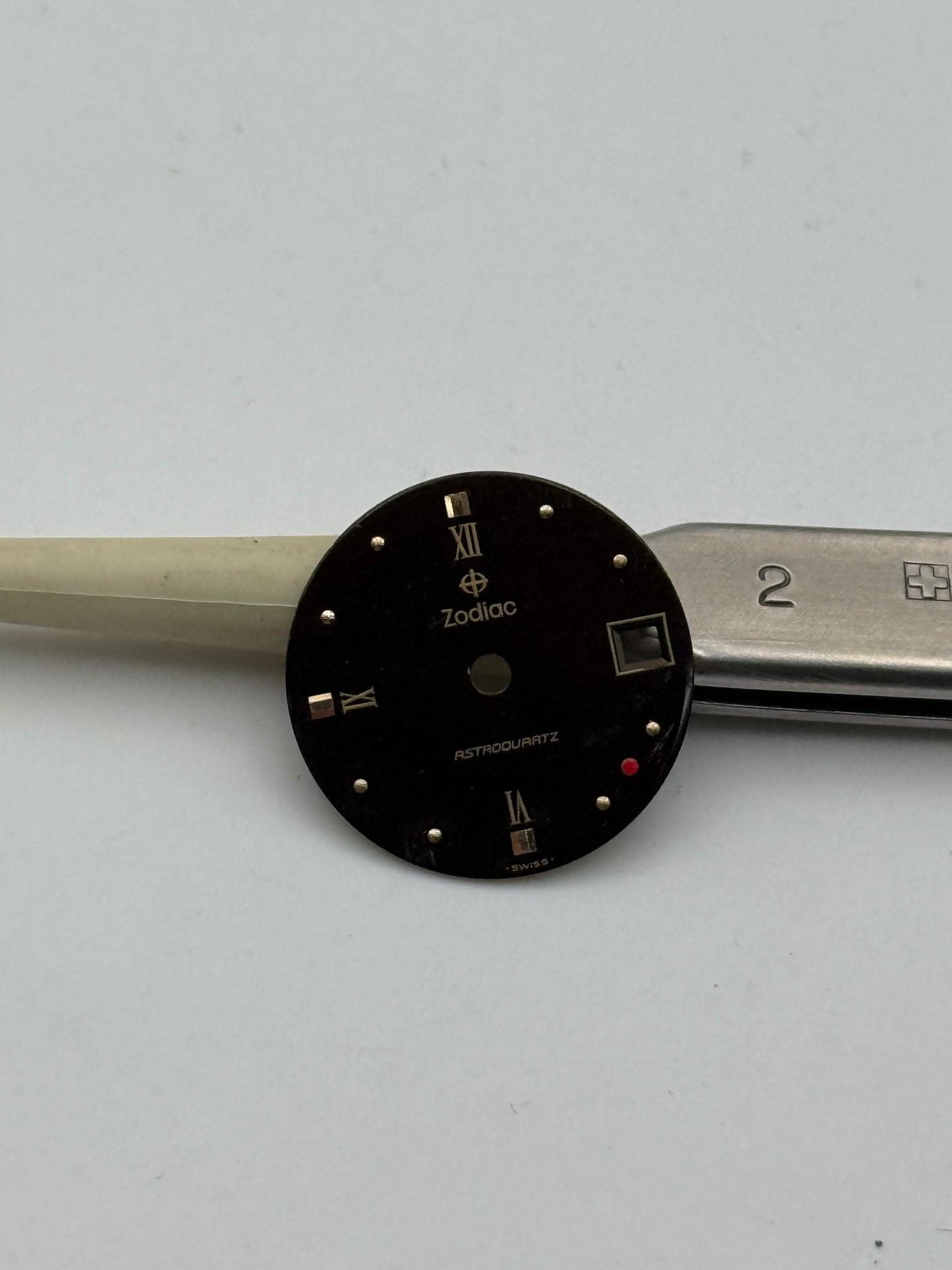 zodiac astroquartz 18.3mm dial quadrante