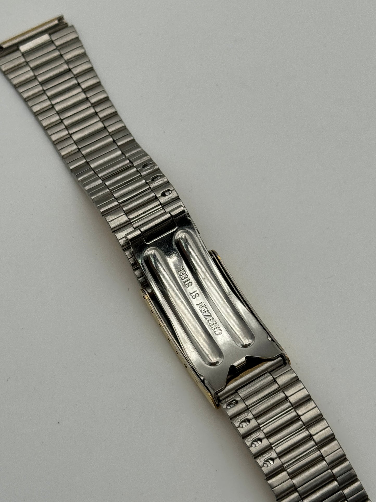 Citizen 59-07449 bracelet bracciale acciaio dorato golden steel 18mm