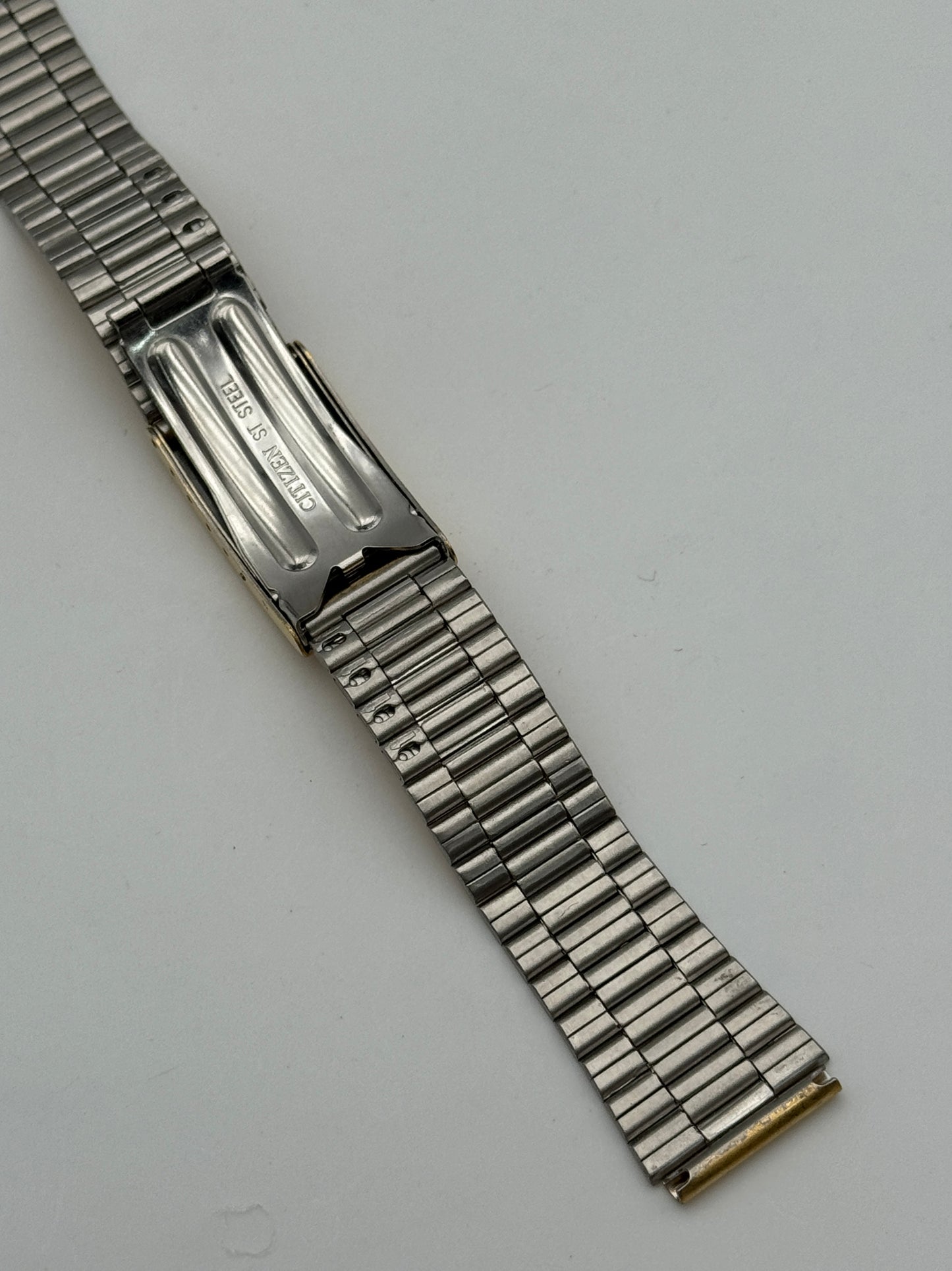Citizen 59-07449 bracelet bracciale acciaio dorato golden steel 18mm