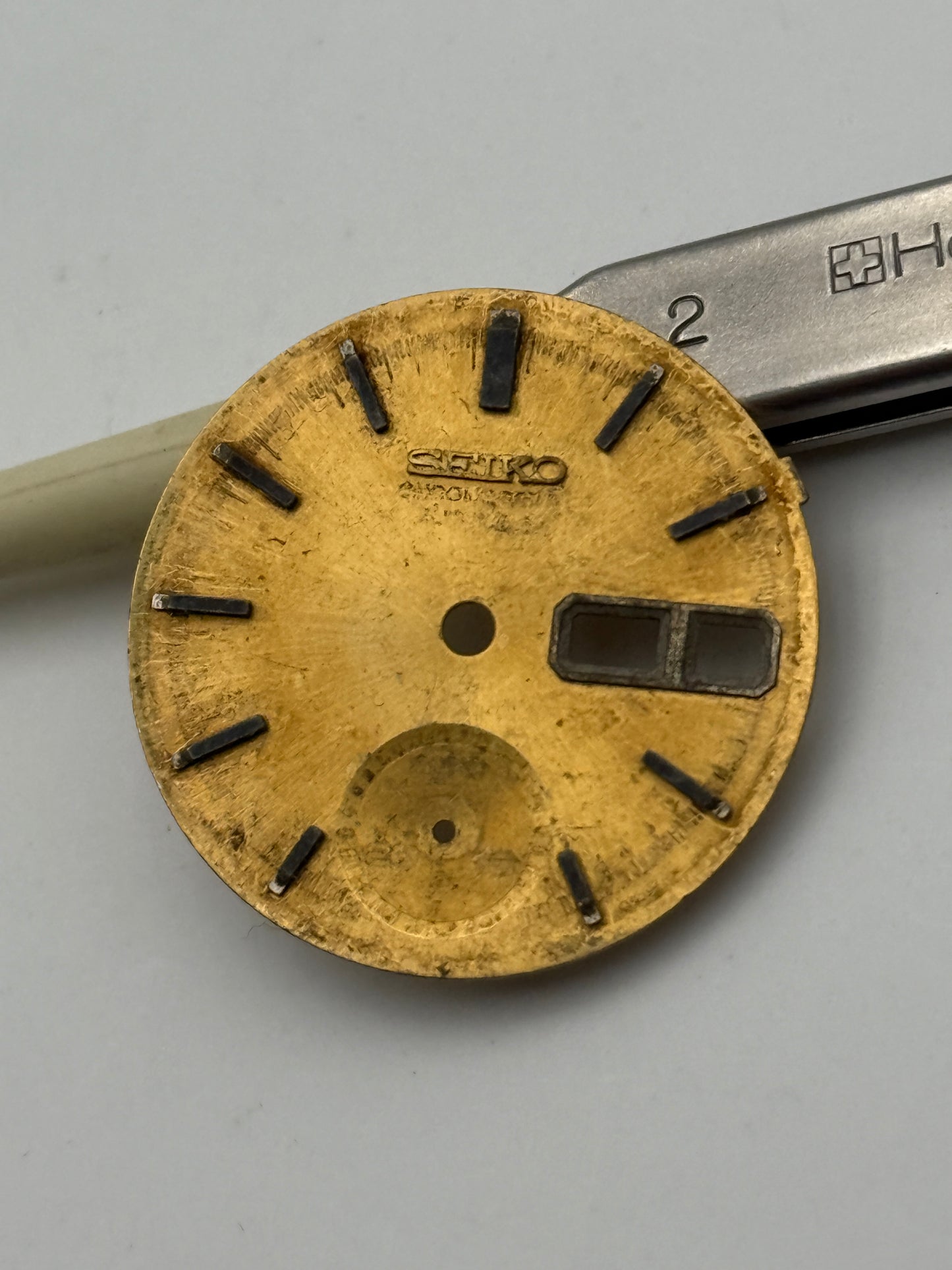 Seiko pogue 6139 27.6mm quadrante dial