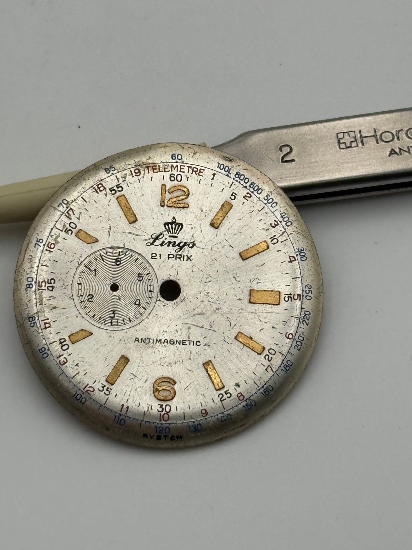 lings chrono 34mm dial quadrante