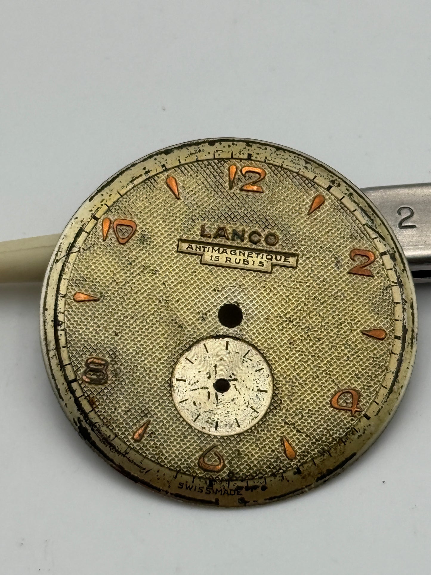 Lanco 33.5mm dial quadrante