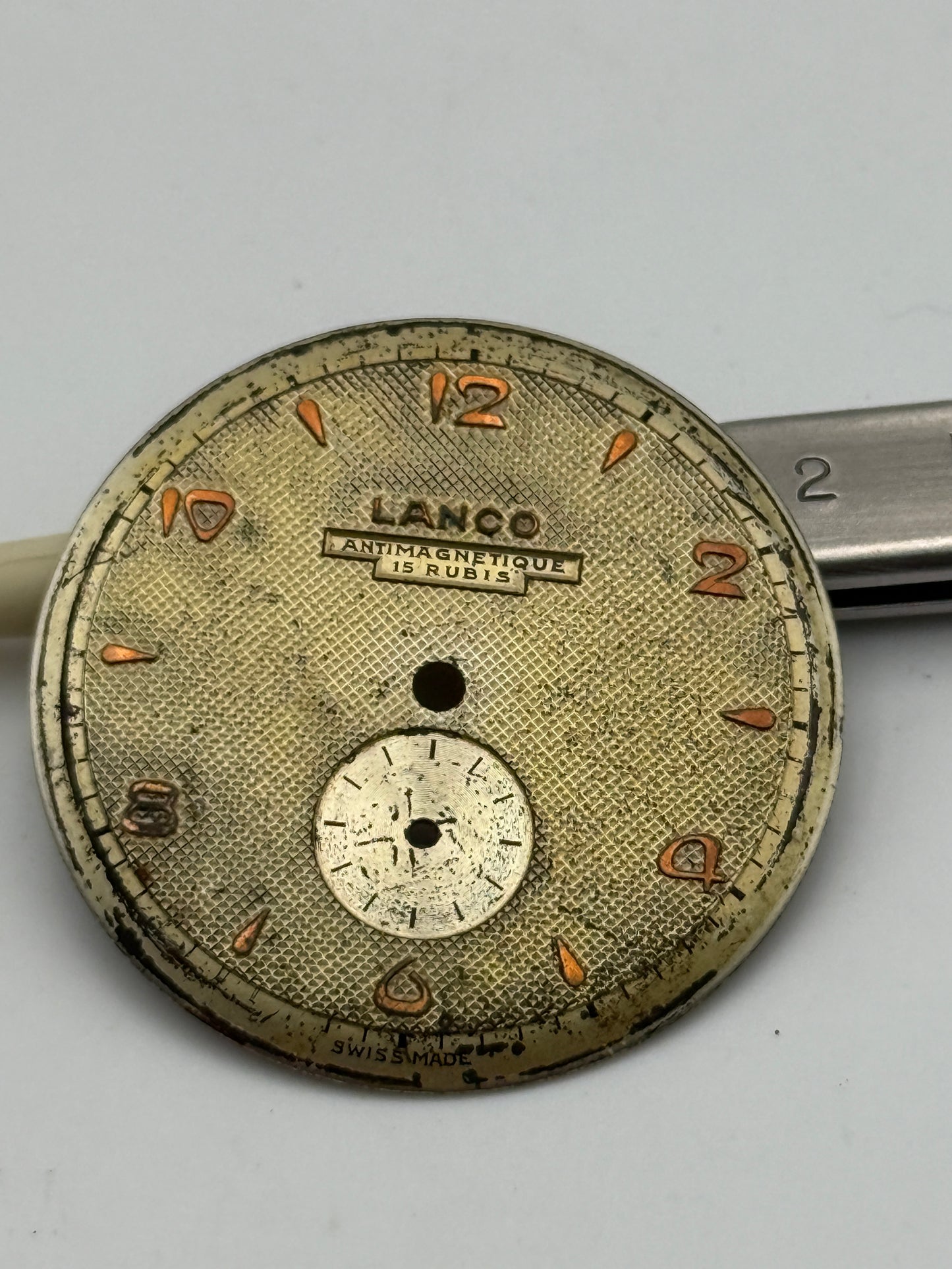 Lanco 33.5mm dial quadrante