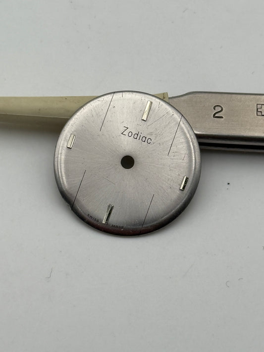 zodiac swiss made 22.5mm dial quadrante