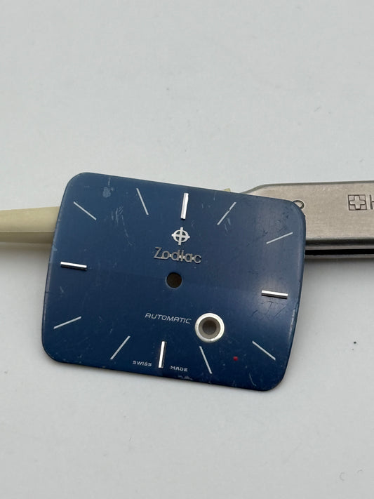 zodiac automatic red dot 29.3mm dial quadrante
