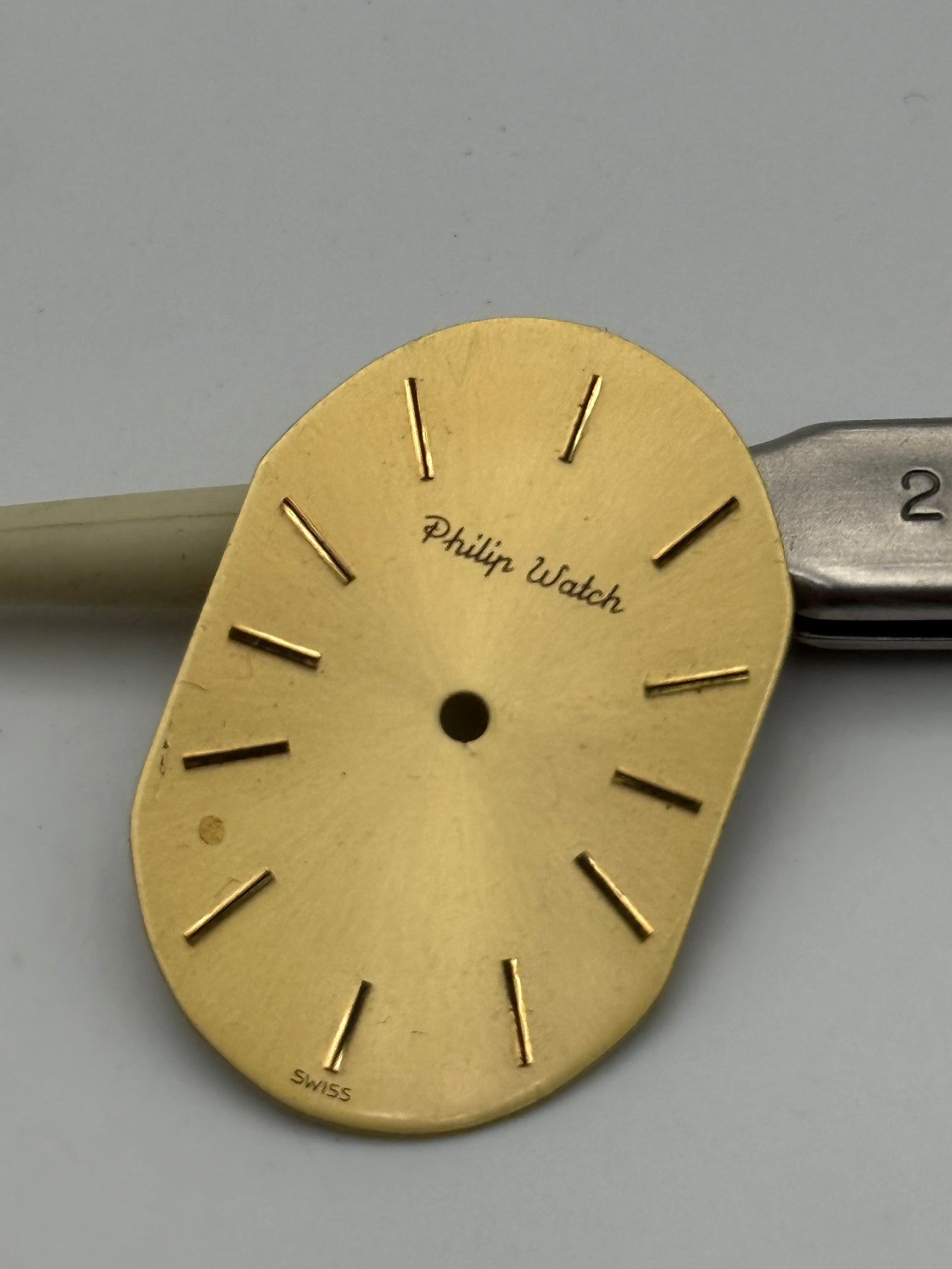 Philip Watch tonneau 21,6x32mm dial quadrante