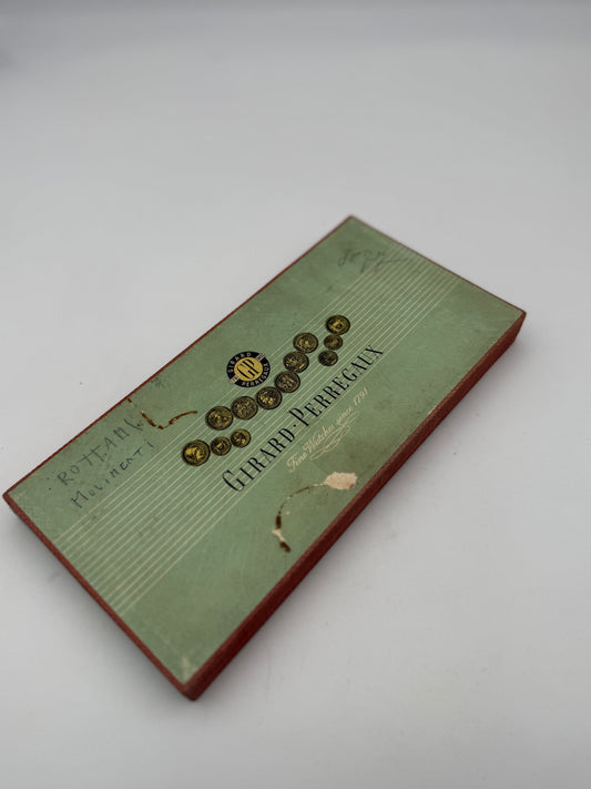 Girard perregaux 22x11cm watch parts box scatola