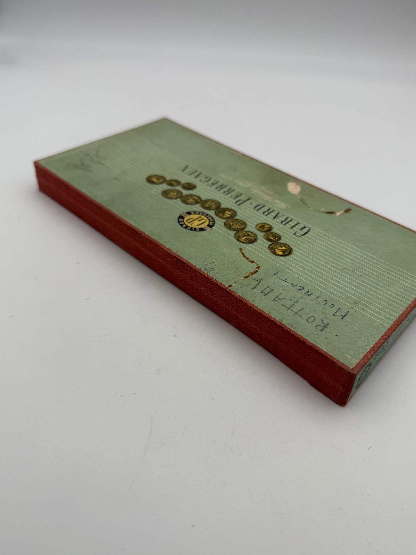 Girard perregaux 22x11cm watch parts box scatola