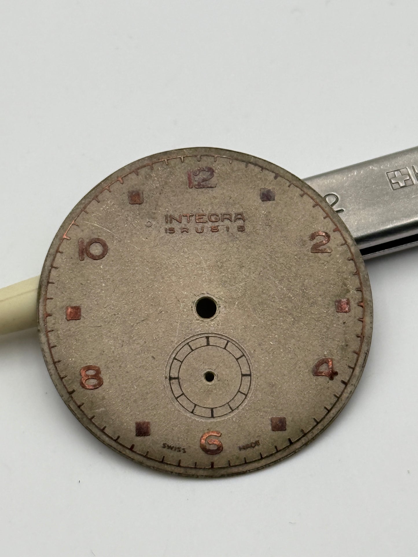 integra swiss made dial quadrante 31.3mm