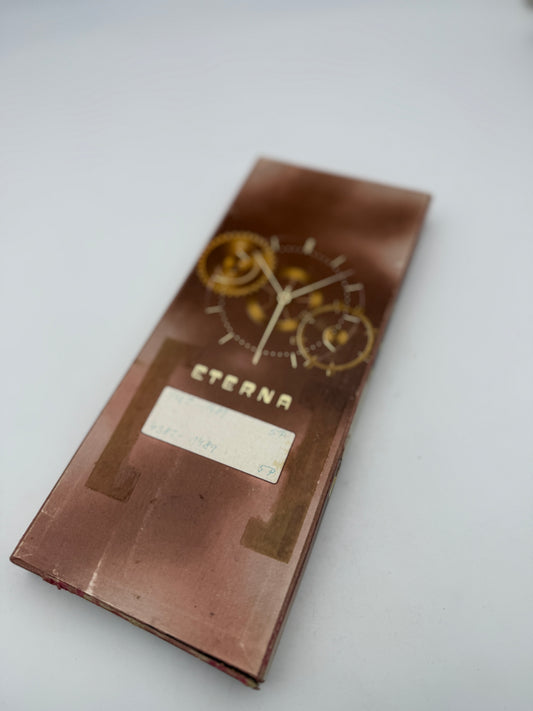 Eterna 24x10cm watch parts box scatola