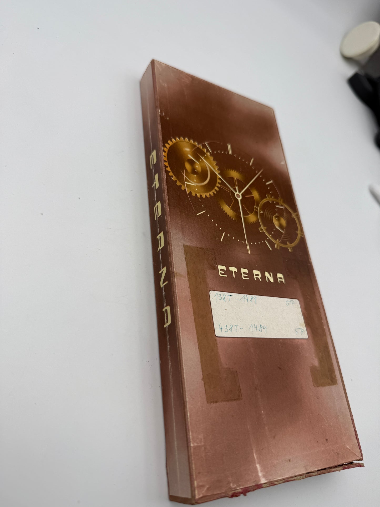 Eterna 24x10cm watch parts box scatola