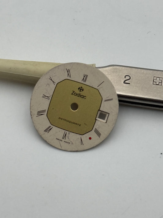 zodiac astroquartz 20.5mm dial quadrante
