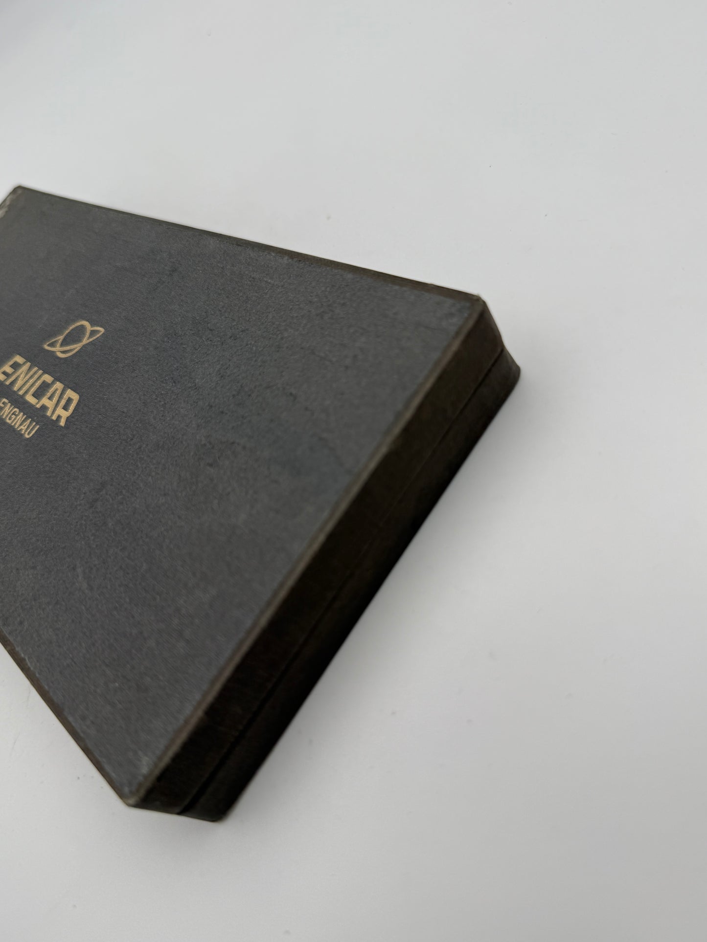 enicar lengnau 23x11cm watch parts box scatola