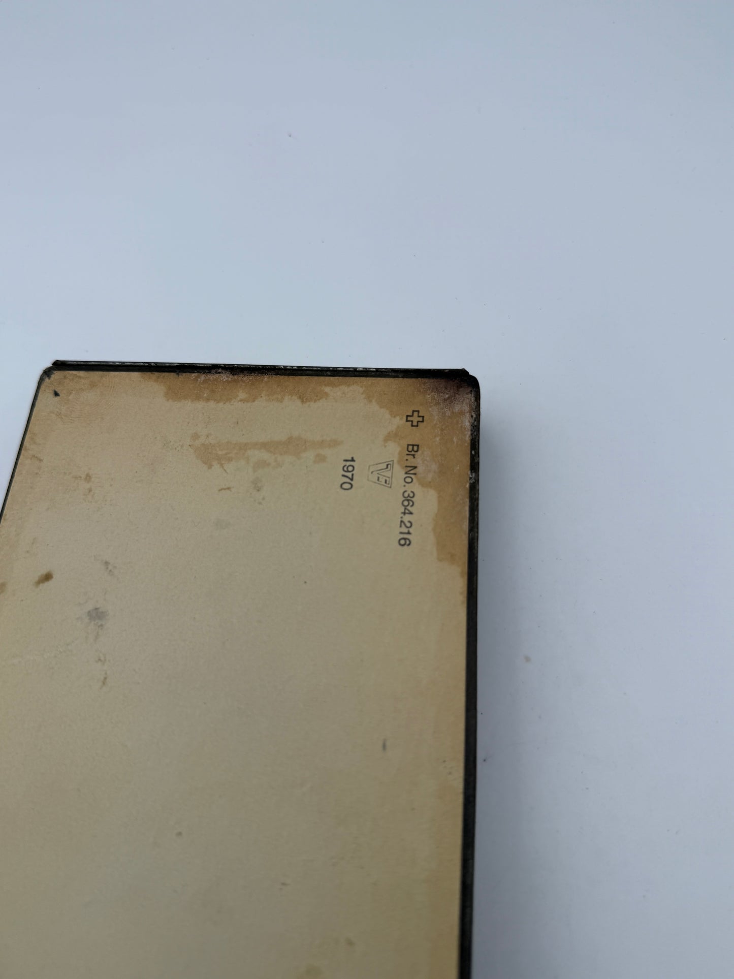 enicar lengnau 23x11cm watch parts box scatola