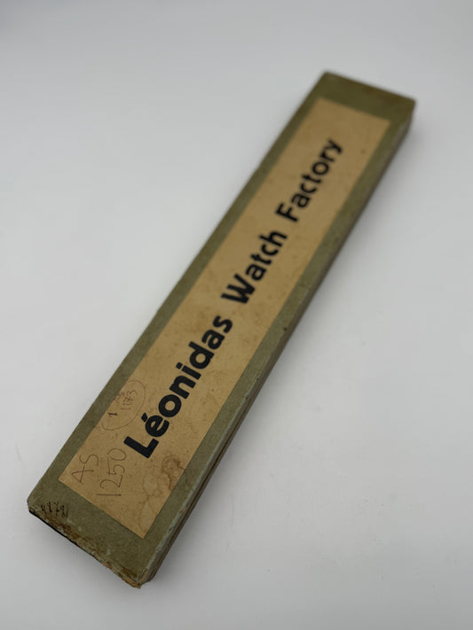 Leonidas 35x7cm watch parts box scatola vintage rare