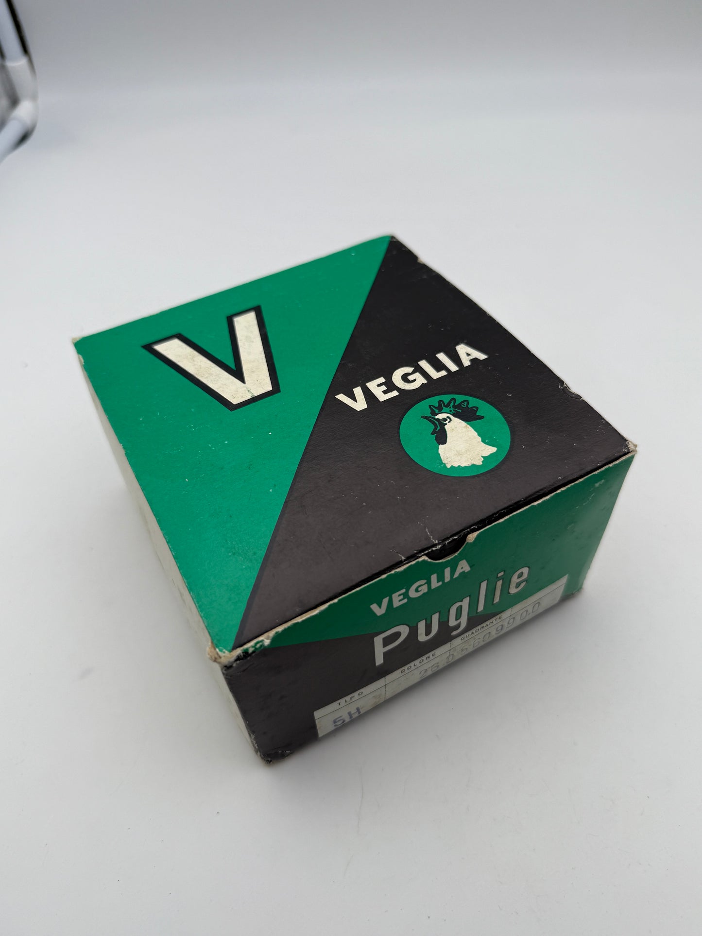 Veglia 12x13cm watch box scatola vintage