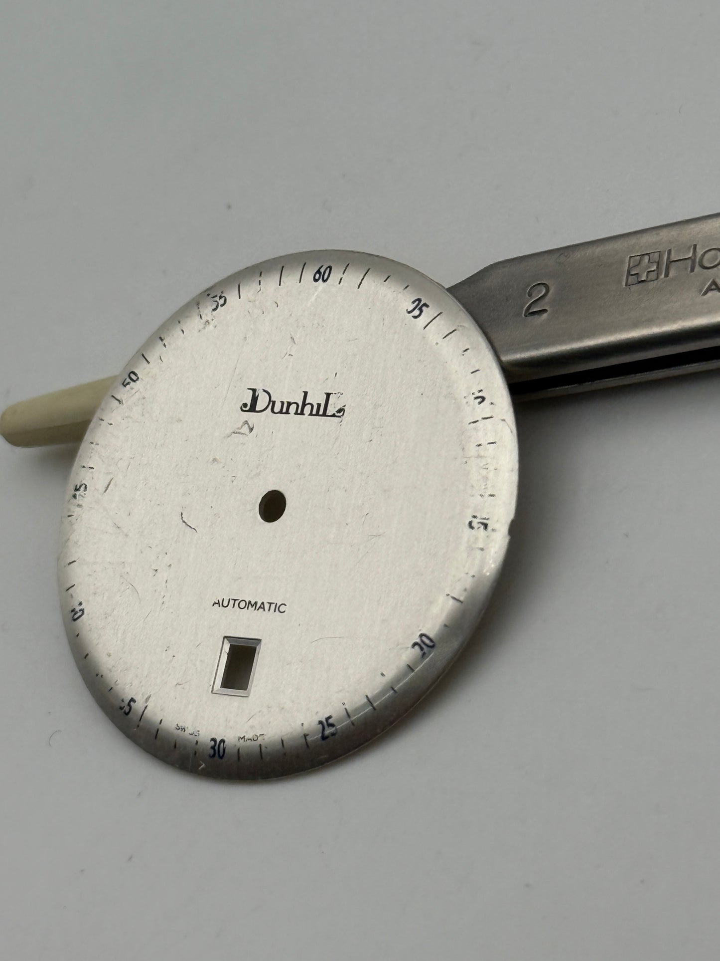 dunhil automatic 34mm dial quadrante