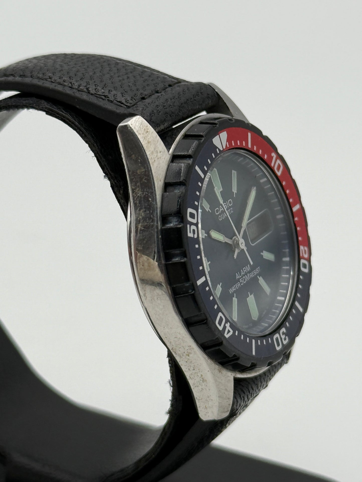 casio pepsi quartz alarm water resistant referenza 50-343